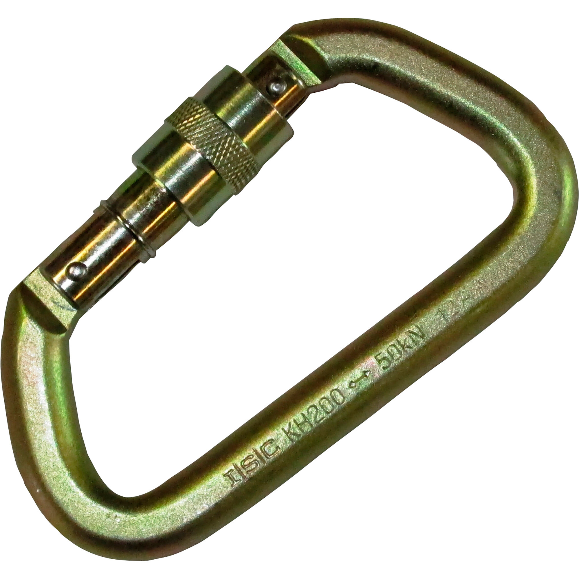 Portable Winch Steel Locking Carabiner, Model# PCA-1702